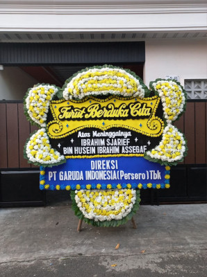 Papan Bunga Duka di Lendang Are